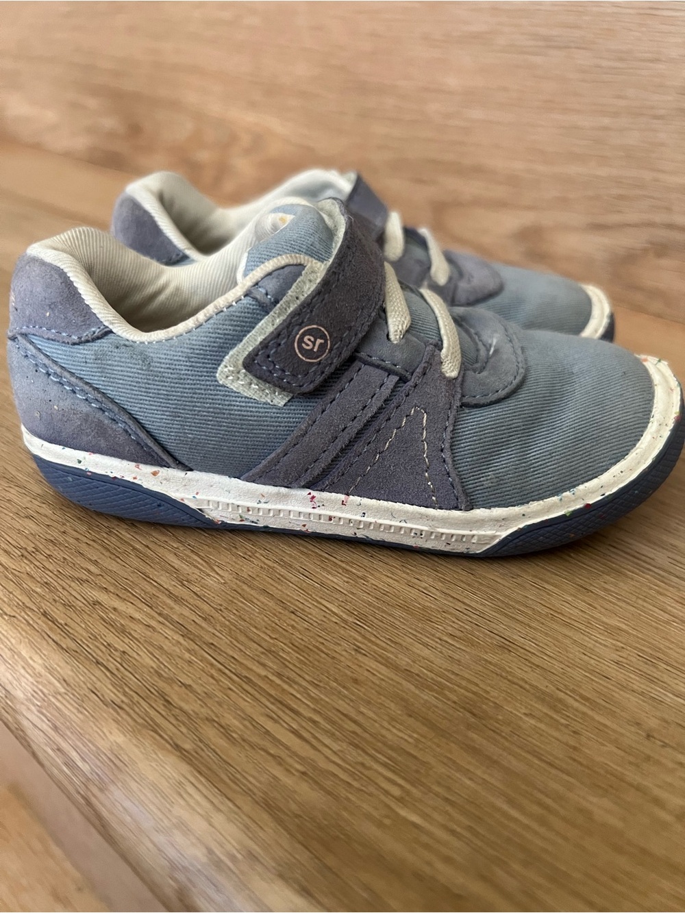 Stride Rite Blue Toddler Sneakers – Excellent Used Condition